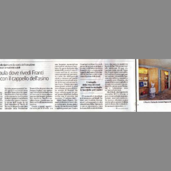 Articolo su La Stampa Martedì 12 luglio 2018