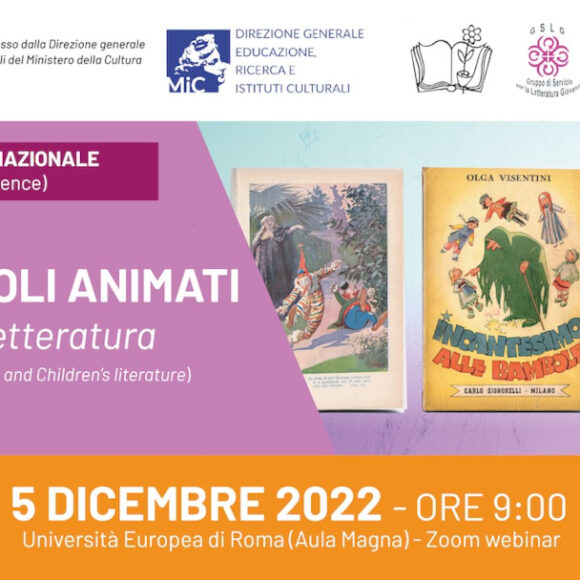 Convegno internazionale “Giocattoli animati: Infanzia e Letteratura – Living Toys: Children and Children’s Literature” a Roma